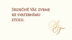 Svatební pozvánka