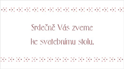 Svatební pozvánka