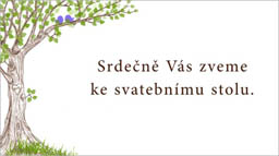 Svatební pozvánka