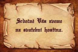 Svatební pozvánka