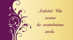 Svatební pozvánka