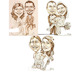 Karikatury svatba